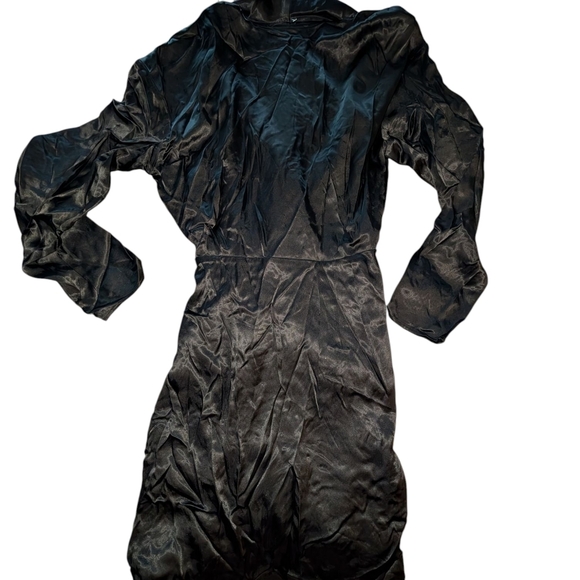 NWOT**Zara Black Bodycon Dress - Picture 7 of 7